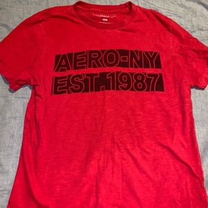 Red Aeropostale shirt